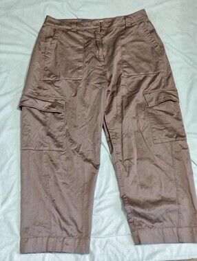 Old Navy Brown Cargo Pants - Extra High-Rise